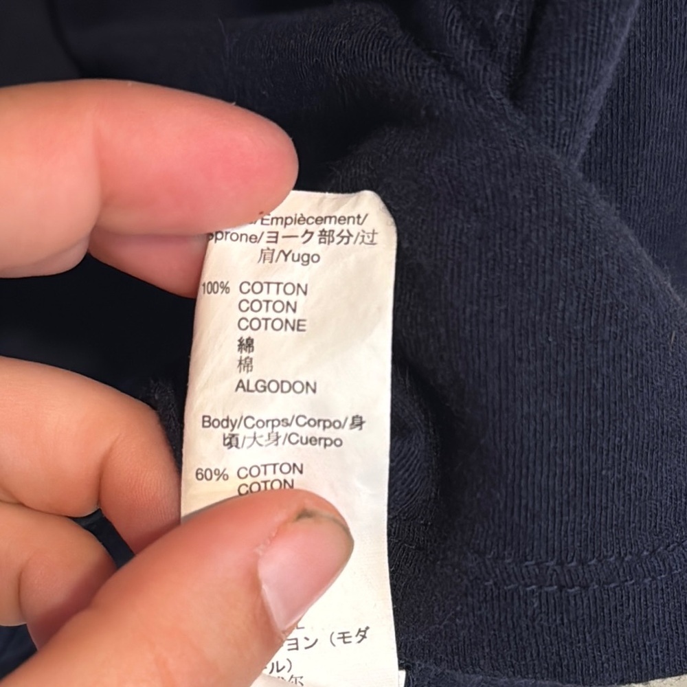 GAP Blue Tank Top with Lace‎ Detailing women’s medium - Picture 5 of 11